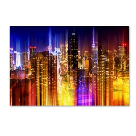 Philippe Hugonnard 'Urban Stretch NYC VII' Canvas Art,12x19